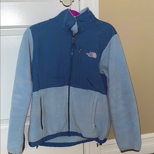 North face Blue Jacket with Dark Blue Accents